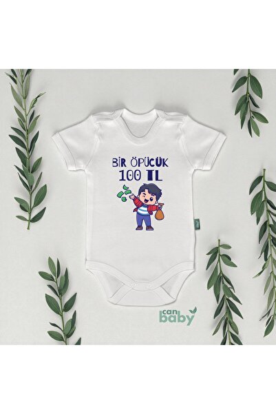 CAN BABY بدلة أطفال ممتعة قبلة واحدة 100 TL