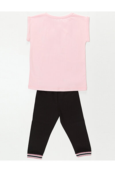 MSHB&G Rocker Unicorn Girls T-shirt Capri Shorts Set