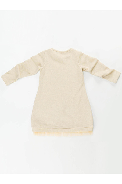 MSHB&G Cat Dream Cat Gold Dore Stringed Shiny Girl's Dress