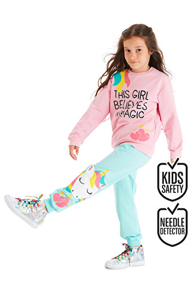 Denokids Girl's Magic Tracksuit Set for Girls