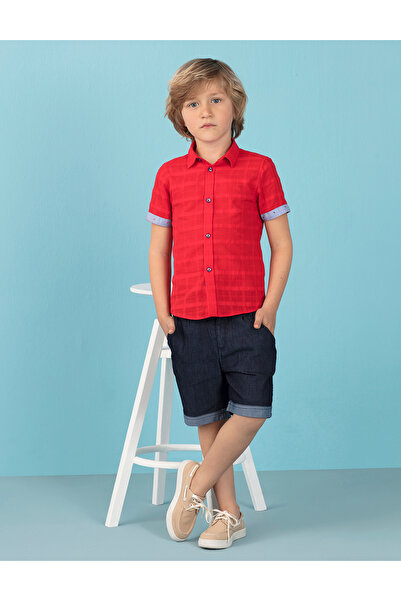 Ollie&Olla Red Boy Shirt