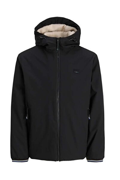 Jack & Jones Jprblualves Men's Windproof Cold-Proof Jacket Black