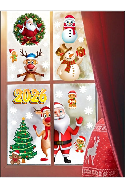 PANDA SOKAĞI Новорічні фігурки Санта-Клаус Олень Пінгвін Сніговик І сніжинки ...