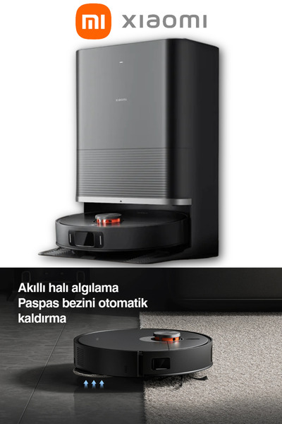 Xiaomi Robot Vacuum X20 Max Akıllı Robot Süpürge ve Mop