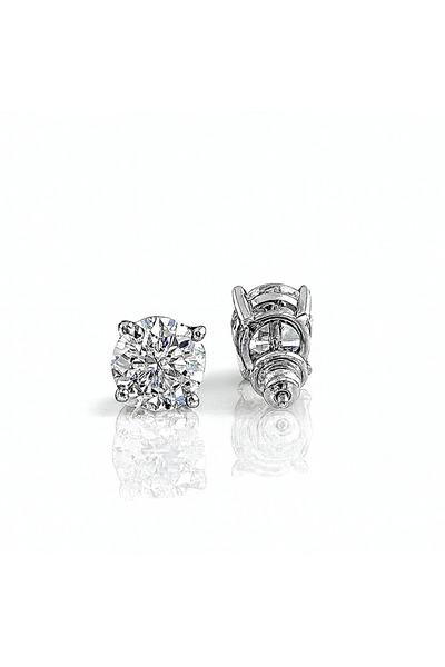 skydiamond Creative Diamond Pure Shine Tektaş Küpe – Pırlanta Efektli Zarif I...