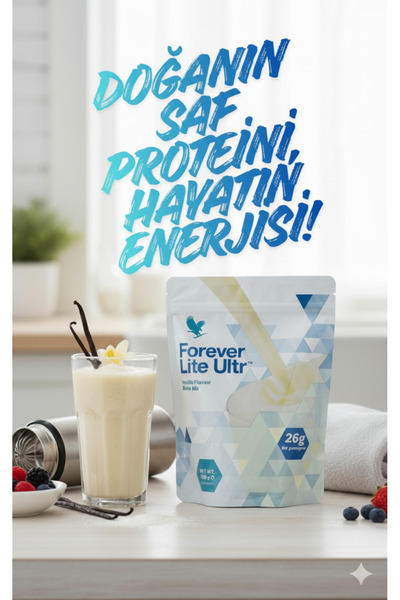 Forever Living Forever Lite Ultra Vanilya Shake Mix 390 g – Protein, Vitamin ...