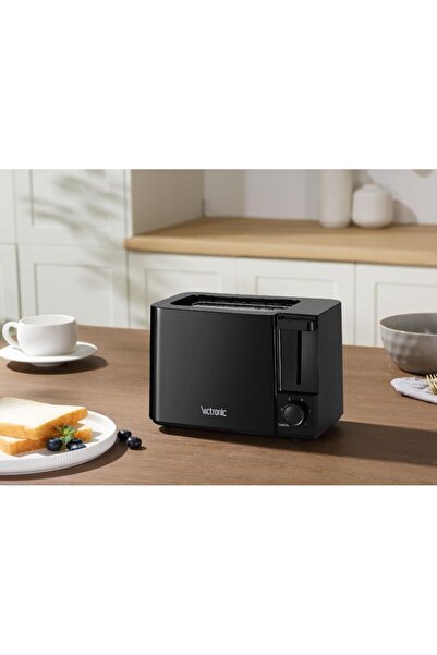 celhome 650W Toaster - 2 slices, 6 levels, cancel function, crumb tray