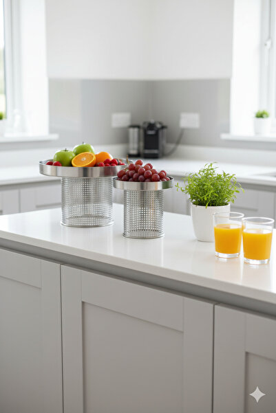 Generic Multi-purpose cake and dessert stand with a royal design