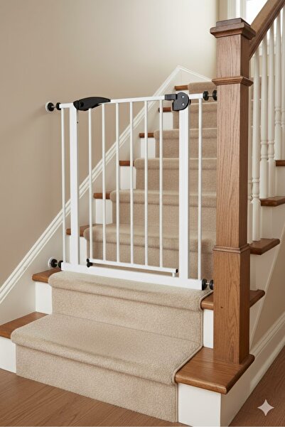 Baby Plus Beyaz Bebek Güvenlik Kapısı