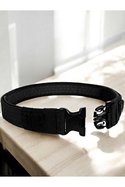 .YNNA Military Tactical Belt, .YNNA® Combat, adjustable 105-130 cm, Black