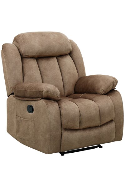 Woodies كرسي استرخاء ثابت فاخر - تصميم أنيق وداعم، بني CR0516RF51DIII