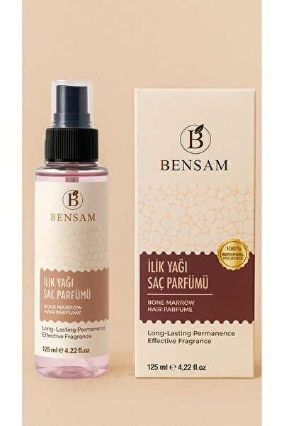 BENSAM İlik Yağlı Saç Besleyici Parfüm- Onarıcı ve Canlandırıcı Saç Parfümü 1...