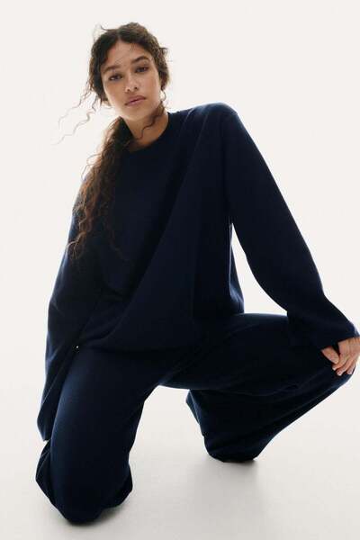 H&M Fine-knit trousers