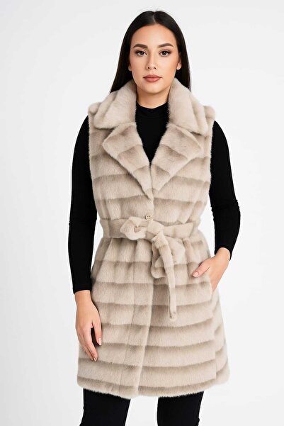 fara marca Premium faux fur vest