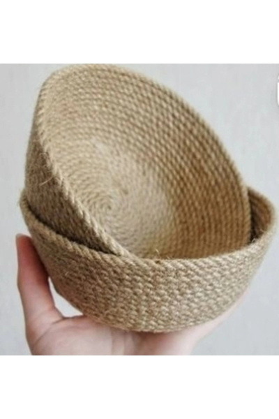 Hediyeninellitonu Регульований плетений кошик 2 шт.