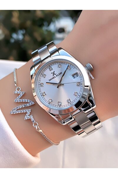 Daniel Klein Marka Su Geçirmez Bayan Kol Saati Bileklik Hediyeli
