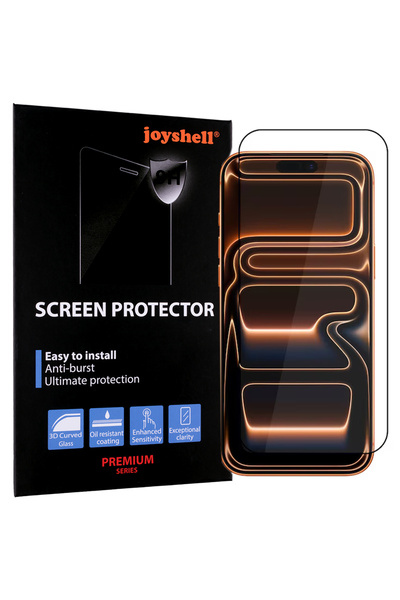 Joyshell Folie pentru iPhone 17 Pro Max, Sticla Profesionala Ecran 3D, Full C...