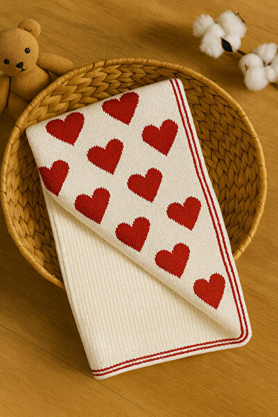 ruhaay Fitilli Tek Katlı Baskılı Bebek Kundak Battaniye