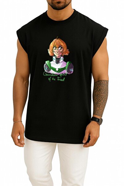 Bahriyeli Collection قصة فضفاضة رسم فني لشخصية الأميرة أولورا، قميص بدون أكما...