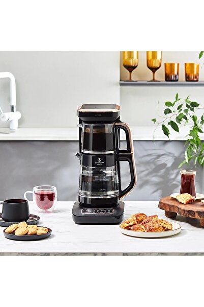 Karaca Uzaktan Bağlantılı 4 in 1 Konuşan Otomatik Çay Makinesi Su Isıtıcı ve ...
