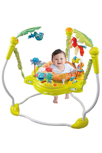Gootoy كرسي هزاز "هابي جانجل جامبر" مع موسيقى وأضواء للأطفال، 33-1606072