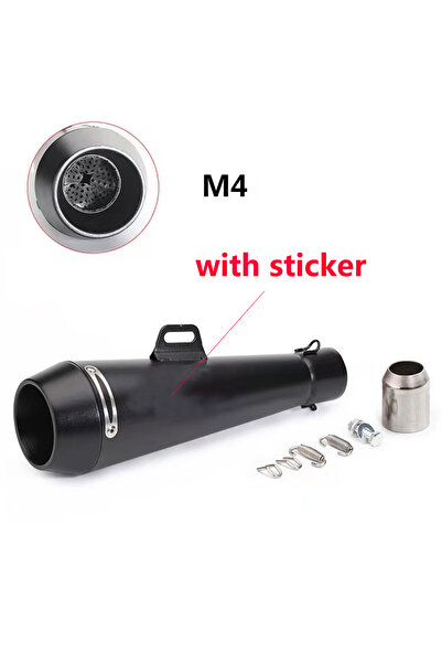 Choice كاتم صوت عادم دراجة نارية من النوع A مقاس 51 مم، مناسب لدراجات Moto Mo...