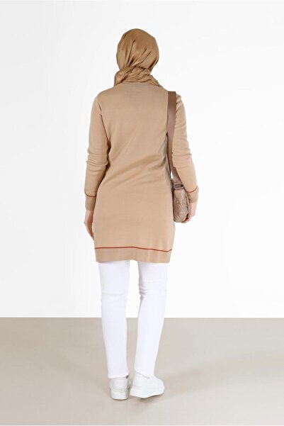 Alvina BAKLAVA PATTERNED DETAILED KNITWEAR TUNIC 42020