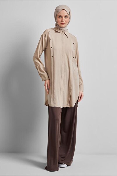 Alvina Shirt Collar Tunic 45328