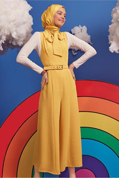 Alvina Ολόσωμη φόρμα με ζώνη με λεπτομέρειες περίδεσης 42696