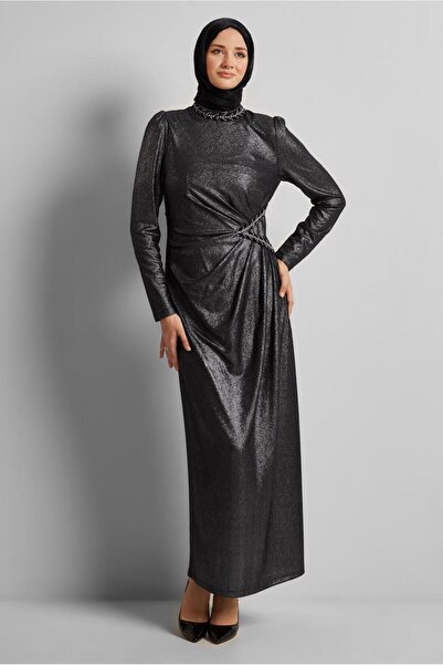 Alvina TAŞ DETAYLI ELBİSE 45675