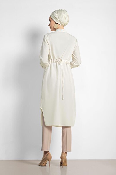 Alvina Belden Bubble Lace up Tunic 4214