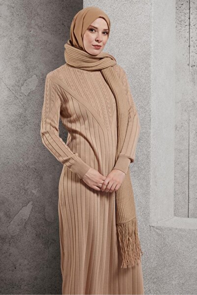 Alvina Necklace Knitting Dress 44923