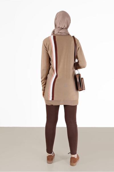 Alvina COLOR RIBBON DETAILED KNITWEAR TUNIC 42107