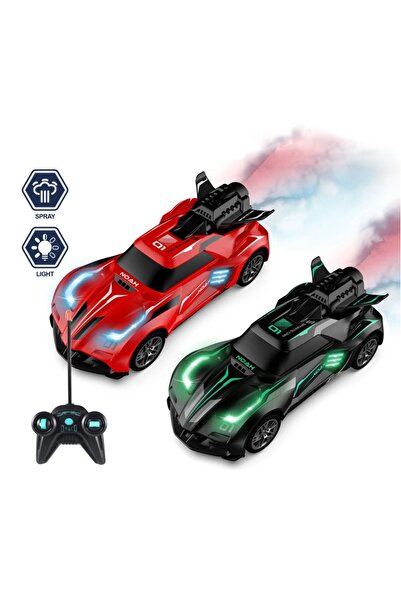 JUNGLEE DUMAN ÇIKARAN UZAKTAN KUMANDALI ARABA IŞIKLI BUHAR ÇIKARAN YARIŞ ARAB...