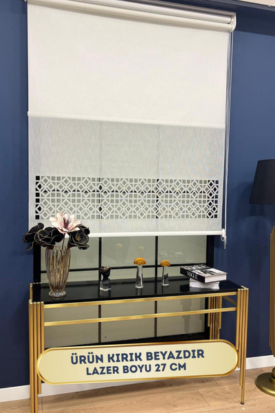 VOLPER MEKANİK Volper Lzr1040 Çift Mekanizmalı Modern Lazer Kesim Tül Ve Stor...