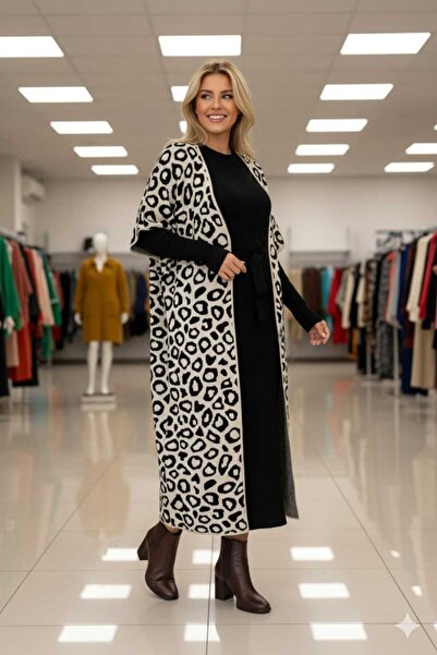 newmisal مجموعة بونشو بنمط الفهد