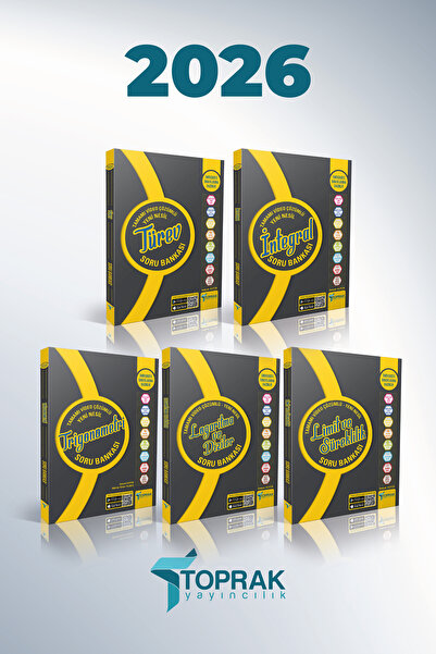 Toprak Yayıncılık LOGARİTMA VE DİZİLER-LİMİT VE SÜREKLİLİK-İNTEGRAL-TÜREV-TRİ...