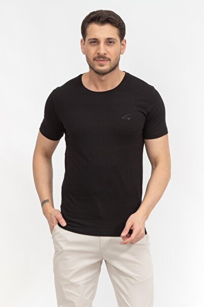 Stamati's Erkek Bisiklet Yaka T-Shirt