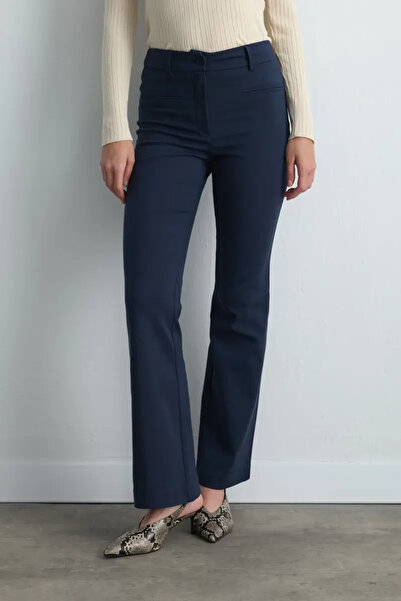 Gusto Magic Flare Pants - Navy Blue