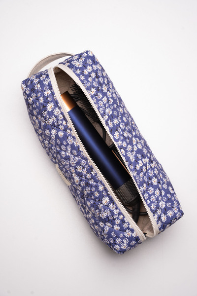 estrella paris PAPATYA Dy-son Airwrap і всі прилади для укладання волосся XL розмір Сумка для подорожей СИНЯ КВАДРАТНА