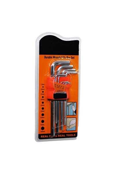 RELATOS Çelik Alyan Takımı (9 Parça) .5 mm, 2.0 mm, 2.5 mm, 3.0 mm, 4.0 mm, 5...