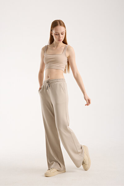 KAPHONE Γυναικείο φαρδύ παντελόνι Modal