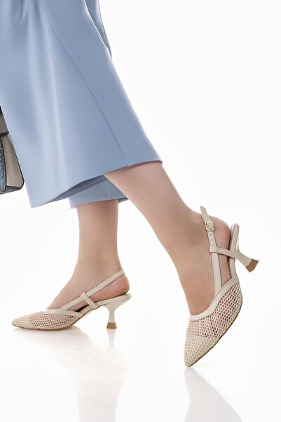 Nesil Shoes Hkm 140 Ten File Heel Women's Sandals