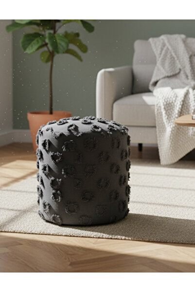 Maisonord Astrid Dokuma Puf - Antrasit