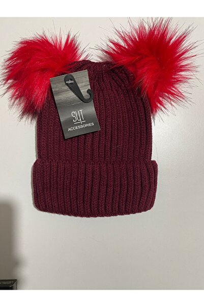 kuru قبعة سميكة للجنسين مع كرات صوف مزدوجة – موديل شتوي دافئ بألوان زاهية (لل...