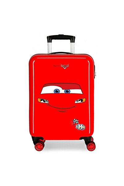 Disney Troler copii, Cars Champ, ABS, valiza mica, rosie, 55x38x20 cm