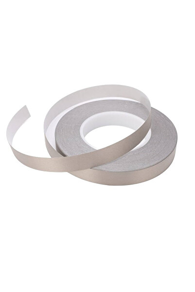 efiksbilisim GÜMÜŞ İLETKEN GRİ KUMAŞ BEZ BANT 15 MM 20 METRE