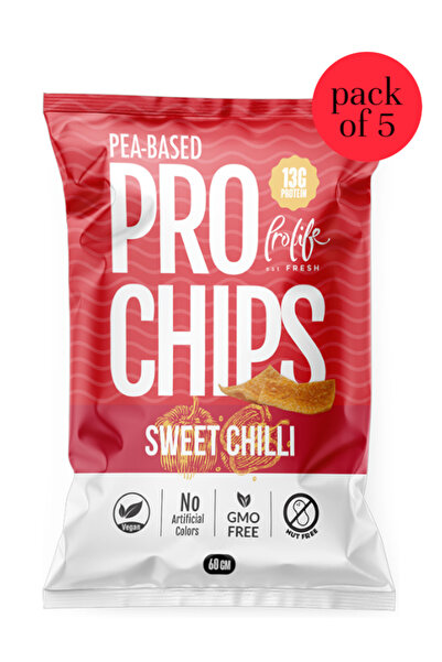 PROLİFE PRO CHIP SWEET CHILI 5pcs Pack of 60G Each