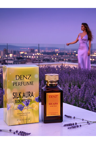 DENZ SİLK AURA BLOOM TOUCH KADIN PARFÜM ÇİÇEK BAHÇESİ EXTRAİT DE PARFÜM %40 E...