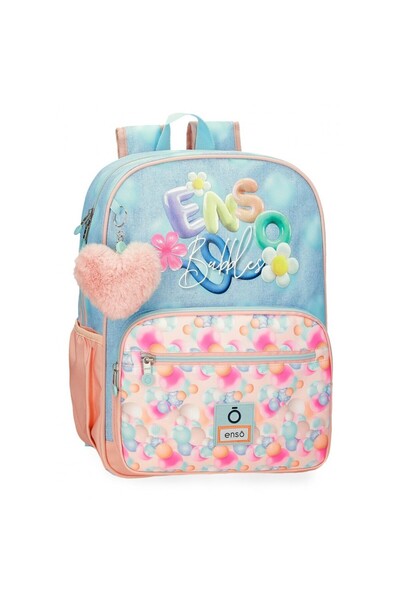 Enso Rucsac scoala fete, Bubbles, multicolor, 38x30x12 cm